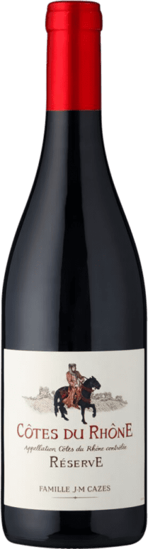 17,95 € Envio grátis | Vinho Tinto Famille J.M. Cazes Seleção Reserva A.O.C. Côtes du Rhône Rhône França 75 cl