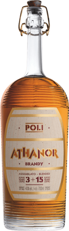 64,95 € Spedizione Gratuita | Brandy Poli Athanor Italia 70 cl