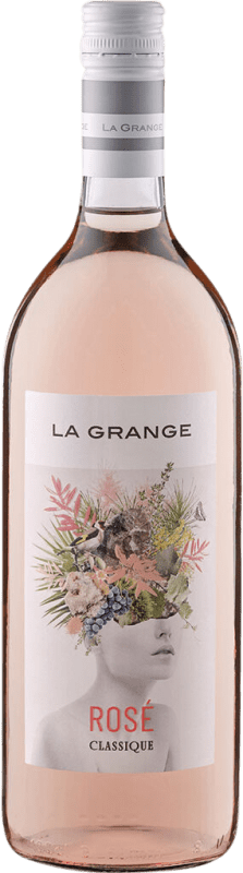 15,95 € Spedizione Gratuita | Vino Rosato La Grange Classico, Rosé — Rosato I.G.P. Vin de Pays d'Oc Francia 1 L