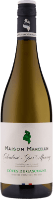 13,95 € 送料無料 | 白ワイン Maison Marcellin Colombard Gros Manseng I.G.P. Vin de Pays Côtes de Gascogne フランス Gros Manseng, Colombard — コロンバール 75 cl