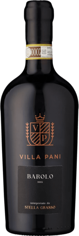 32,95 € Spedizione Gratuita | Vino Rosso Mondo del Vino Villa Pani D.O.C.G. Barolo Piemonte Italia 75 cl