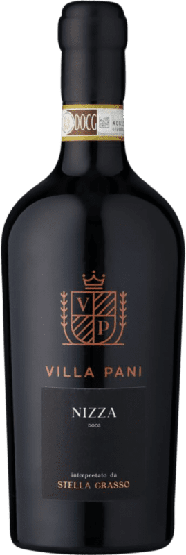 25,95 € Spedizione Gratuita | Vino Rosso Mondo del Vino Villa Pani D.O.C.G. Nizza Piemonte Italia 75 cl
