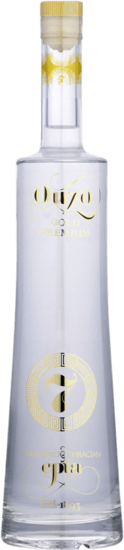 28,95 € Spedizione Gratuita | Anice Ouzo 7 Thracian Gold — Edizione Oro Grecia 70 cl