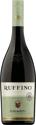 16,95 € Spedizione Gratuita | Vino Rosso Ruffino D.O.C.G. Chianti Toscana Italia Bio — Ecologico 75 cl