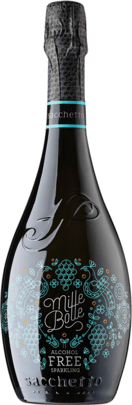 15,95 € Envoi gratuit | Vin Blanc Sacchetto Mille Bolle Italie 75 cl Sans Alcool