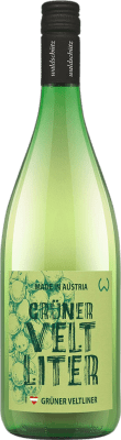 15,95 € Бесплатная доставка | Белое вино Waldschütz Австрия Grüner Veltliner 1 L