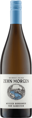 19,95 € Envío gratis | Vino Blanco Zehn Morgen Vom Sandstein Alemania Pinot Blanco 75 cl