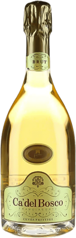 44,95 € Kostenloser Versand | Weißer Sekt Ca' del Bosco 47 Cuvée, Prestige D.O.C.G. Franciacorta Lombardei Italien Pinot Noir — Spätburgunder, Chardonnay, Pinot Blanc — Weißburgunder 75 cl