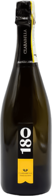 74,95 € Spedizione Gratuita | Spumante Bianco Cascina Clarabella 180 Zéro Dosage — Dosaggio Zero — Brut Nature D.O.C.G. Franciacorta lombardia Italia Pinot Nero, Chardonnay 75 cl