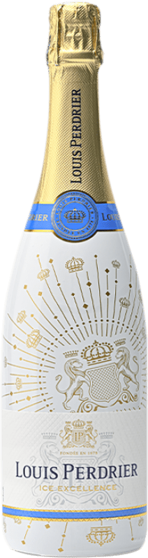 13,95 € Kostenloser Versand | Weißer Sekt Louis Perdrier Ice Excellence A.O.C. Frankreich Frankreich Chardonnay 75 cl