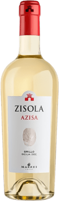 18,95 € 免费送货 | 白葡萄酒 Mazzei Zisola Azisa D.O.C. Sicilia 西西里岛 意大利 Grillo — 格里洛 75 cl