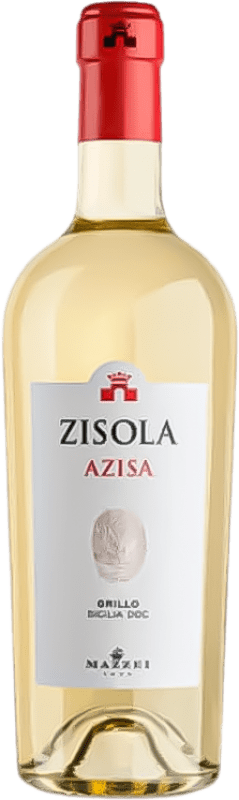 18,95 € Spedizione Gratuita | Vino Bianco Mazzei Zisola Azisa D.O.C. Sicilia Sicilia Italia Grillo 75 cl
