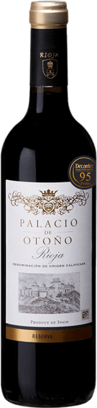 14,95 € Kostenloser Versand | Rotwein Burgo Viejo Palacio de Otoño Reserve — Gereift D.O.Ca. Rioja La Rioja Spanien Tempranillo 75 cl