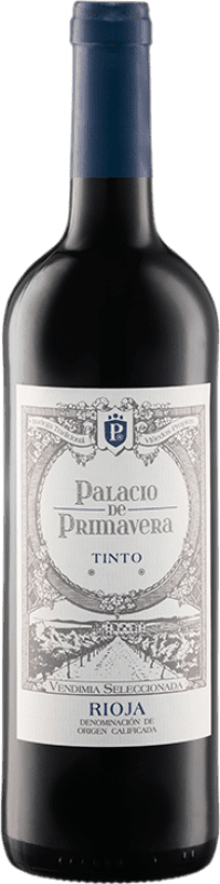 10,95 € 免费送货 | 红葡萄酒 Burgo Viejo Palacio de Primavera D.O.Ca. Rioja 拉里奥哈 西班牙 Tempranillo — 丹魄 75 cl