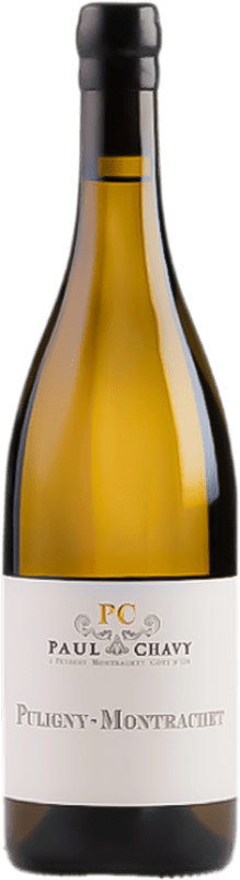 77,95 € Envío gratis | Vino Blanco Paul Chavy A.O.C. Puligny-Montrachet Borgoña Francia Chardonnay 75 cl