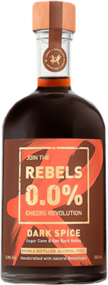 31,95 € Envoi gratuit | Rhum Rebels Dark — Brun A.O.C. Valais Valais Suisse Bouteille Medium 50 cl 0.0 Zéro Zéro Spiced — Épicé Sans Alcool