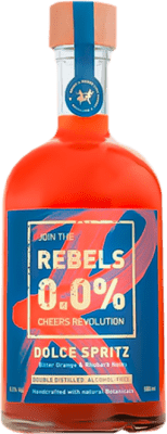 31,95 € 免费送货 | 开胃酒 Rebels Spritz — 斯普利茨 A.O.C. Valais Valais 瑞士 中瓶装 50 cl 0.0 零点零 Dulce — 甜 不含酒精