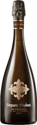 17,95 € 送料無料 | 白のスパークリングワイン Segura Viudas Brut — ブリュット Vintage, Premium — プレミアム レセルバ D.O. Cava カタロニア スペイン Pinot Noir — ピノ・ノワール, Macabeo — マカベオ, Xarel·lo — チャレッロ, Chardonnay — シャルドネ, Parellada — パレリャーダ 75 cl