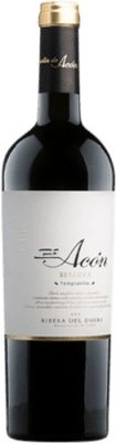 43,95 € Бесплатная доставка | Красное вино Abadía de Acón Резерва D.O. Ribera del Duero Кастилия-Леон Испания Tempranillo — Темпранильо, Cabernet Sauvignon — Каберне Совиньон 75 cl
