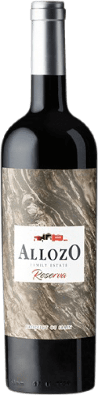 9,95 € Spedizione Gratuita | Vino Rosso Allozo Riserva D.O. La Mancha Castilla-La Mancha Spagna Tempranillo 75 cl