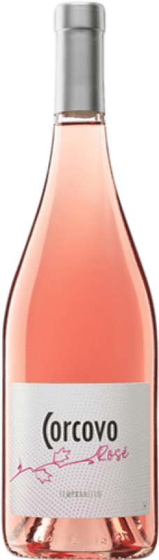 7,95 € Spedizione Gratuita | Vino Rosato Megía Corcovo D.O. Valdepeñas Castilla-La Mancha Spagna Tempranillo, Syrah 75 cl