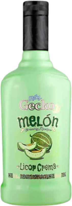 12,95 € Бесплатная доставка | Сливочный ликёр Gecko Испания 70 cl Melón — Дыня