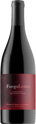 17,95 € Spedizione Gratuita | Vino Rosso Fuego Lento Secano Extremo D.O. Alicante Comunità Valenciana Spagna Monastrell 75 cl