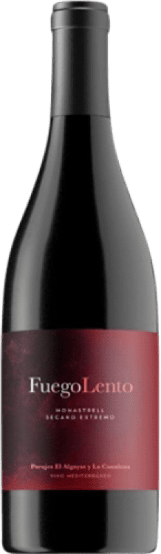 17,95 € Kostenloser Versand | Rotwein Fuego Lento Secano Extremo D.O. Alicante Valencianische Gemeinschaft Spanien Monastrell 75 cl