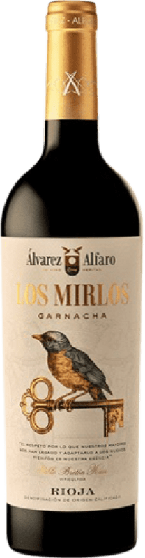 19,95 € 免费送货 | 红葡萄酒 Álvarez Alfaro Los Mirlos D.O.Ca. Rioja 拉里奥哈 西班牙 Garnacha — 歌海娜 75 cl
