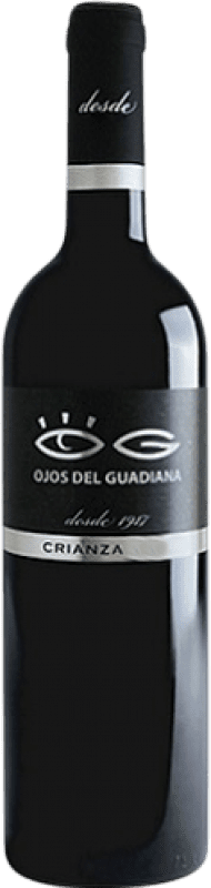 7,95 € 免费送货 | 红葡萄酒 El Progreso Ojos del Guadiana Crianza — 陈酿 D.O. La Mancha 卡斯蒂利亚 - 拉曼恰 西班牙 Tempranillo — 丹魄 75 cl