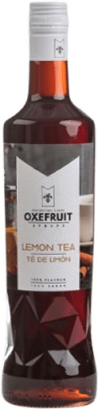 16,95 € Spedizione Gratuita | Sciroppo per Cocktail Oxefruit Spagna 70 cl Senza Glutine, Senza Lattosio, Vegano Lemon — Limone, Tea — Tè