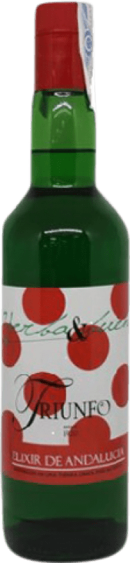 12,95 € Бесплатная доставка | Ликёры Triunfo Yerbabuena Испания 70 cl Hierbabuena — Мята Курчавая