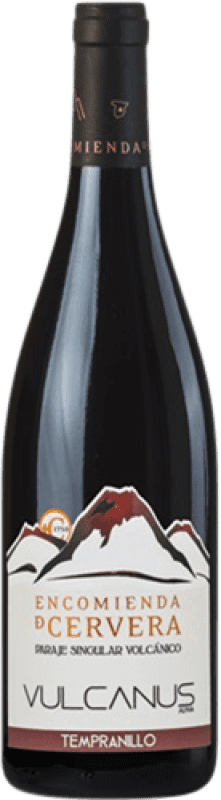 7,95 € Free Shipping | Red Wine Encomienda de Cervera Vulcanus Alpha D.O.P. Campo de Calatrava Castilla la Mancha Spain Tempranillo 75 cl
