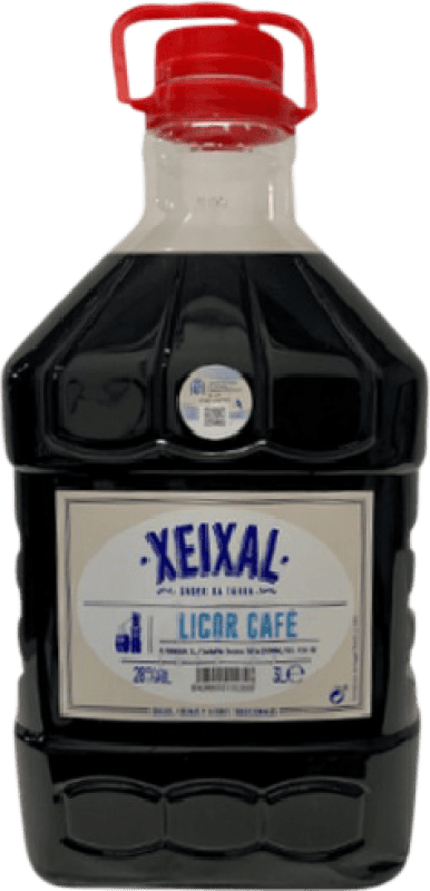 37,95 € Envío gratis | Licores Xeixal España Garrafa 3 L Café