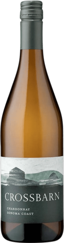 54,95 € Бесплатная доставка | Белое вино Paul Hobbs Crossbarn I.G. Sonoma Coast Калифорния Соединенные Штаты Chardonnay — Шардоне Eco — Эко Био Органический 75 cl