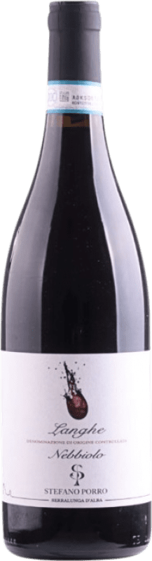 43,95 € Kostenloser Versand | Rotwein Stefano Porro D.O.C. Langhe Piemont Italien Nebbiolo 75 cl