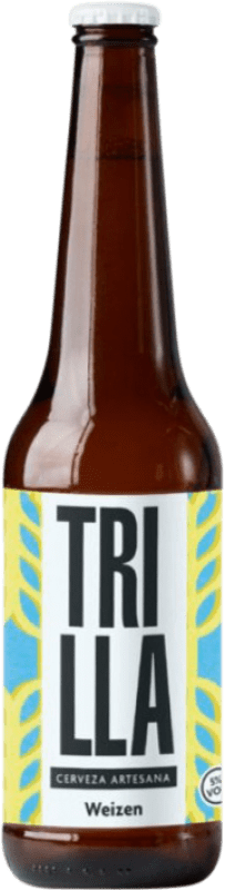 4,95 € 免费送货 | 啤酒 La Caníbal Trilla 西班牙 三分之一升瓶 33 cl