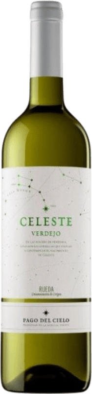 16,95 € Envoi gratuit | Vin Blanc Pago del Cielo Celeste D.O. Rueda Castille et Leon Espagne Verdejo Bouteille Magnum 1,5 L