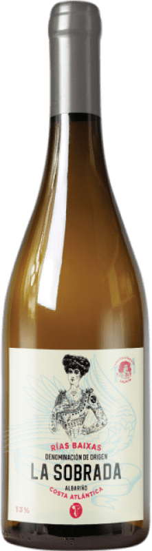 14,95 € Бесплатная доставка | Белое вино Thunder Wine Makers La Sobrada D.O. Rías Baixas Галисия Испания 75 cl