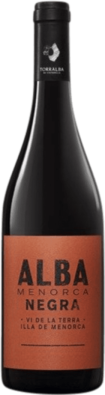 29,95 € Envío gratis | Vino Tinto Torralba Alba Negra I.G.P. Vi de la Terra de Illa de Menorca Islas Baleares España Cabernet Sauvignon, Monastrell 75 cl