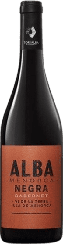 33,95 € Envio grátis | Vinho Tinto Torralba Alba Negra I.G.P. Vi de la Terra de Illa de Menorca Ilhas Baleares Espanha Cabernet Sauvignon 75 cl