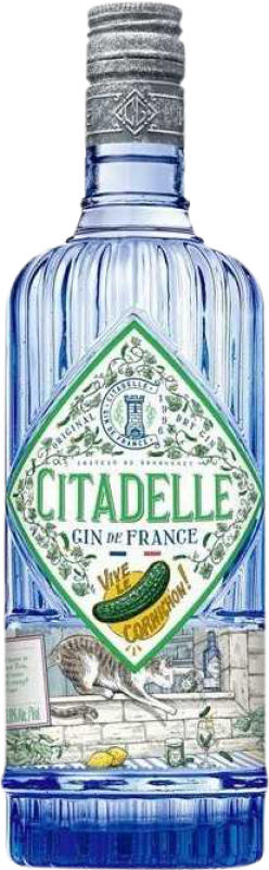 29,95 € Spedizione Gratuita | Genever Gin Citadelle Le Cornichon Francia 70 cl