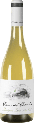 9,95 € Envío gratis | Vino Blanco Santa Cruz de Alpera Cueva del Chamán D.O. Almansa Castilla la Mancha España Sauvignon 75 cl