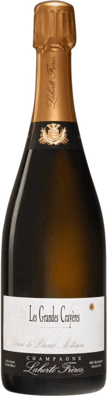 109,95 € Envío gratis | Espumoso Blanco Laherte Frères Les Grandes Crayères Blanc de Blancs A.O.C. Champagne Champagne Francia Chardonnay 75 cl