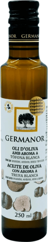 8,95 € Spedizione Gratuita | Olio d'Oliva Actel Germanor Spagna Bottiglietta 25 cl Trufa Blanca — Tartufo Bianco