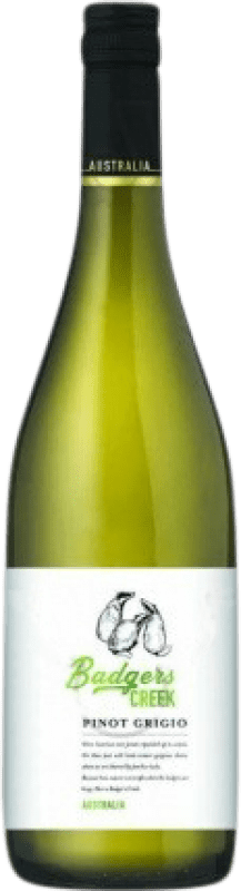10,95 € Free Shipping | White Wine Badgers Creek Young Australia Pinot Gris 75 cl