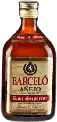 10,95 € 免费送货 | 朗姆酒 Barceló Añejo — 陈年 多明尼加共和国 小扁瓶 35 cl