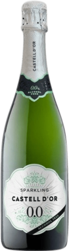 9,95 € Spedizione Gratuita | Spumante Bianco Castell d'Or Sparkling — Spumante Spagna 75 cl 0.0 Zero Zero Senza Alcol