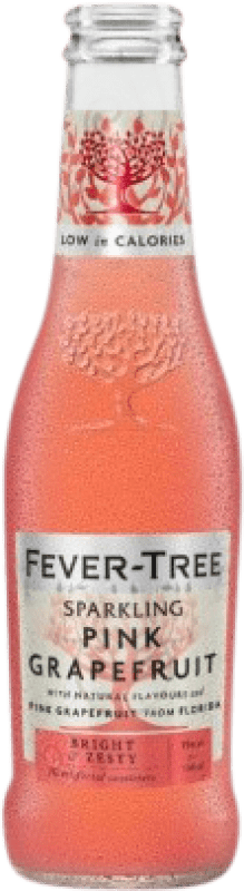 2,95 € Envio grátis | Refrigerantes Fever-Tree Reino Unido Garrafinha 20 cl Pink Grapefruit — Toranja Rosa