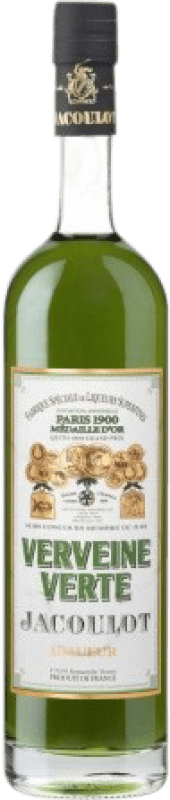 42,95 € Envío gratis | Licores Jacoulot Verveine Verte Francia 70 cl